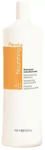 Fanola Nourishing Szampon rekonstruujący do włosów suchych i łamliwych 1000ml 14014 - Szampony do włosów - miniaturka - grafika 1