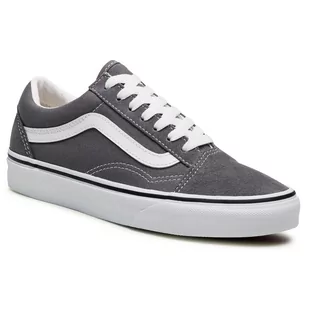 Vans Tenisówki Old Skool VN0A4BV51951 Pewter/True White - Trampki damskie - miniaturka - grafika 1