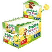 Gumy do żucia, lizaki, dropsy - STARPHARMA Zdrowy lizak mniam-mniam x 40 szt smak cytrynowy - miniaturka - grafika 1