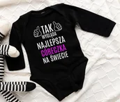 Body dla niemowląt - Body dla córki- tak wygląda najlepsza córeczka - miniaturka - grafika 1