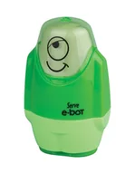 Temperówki - Temperówka Z Gumką Serve E-Bot Zielona Robot - miniaturka - grafika 1