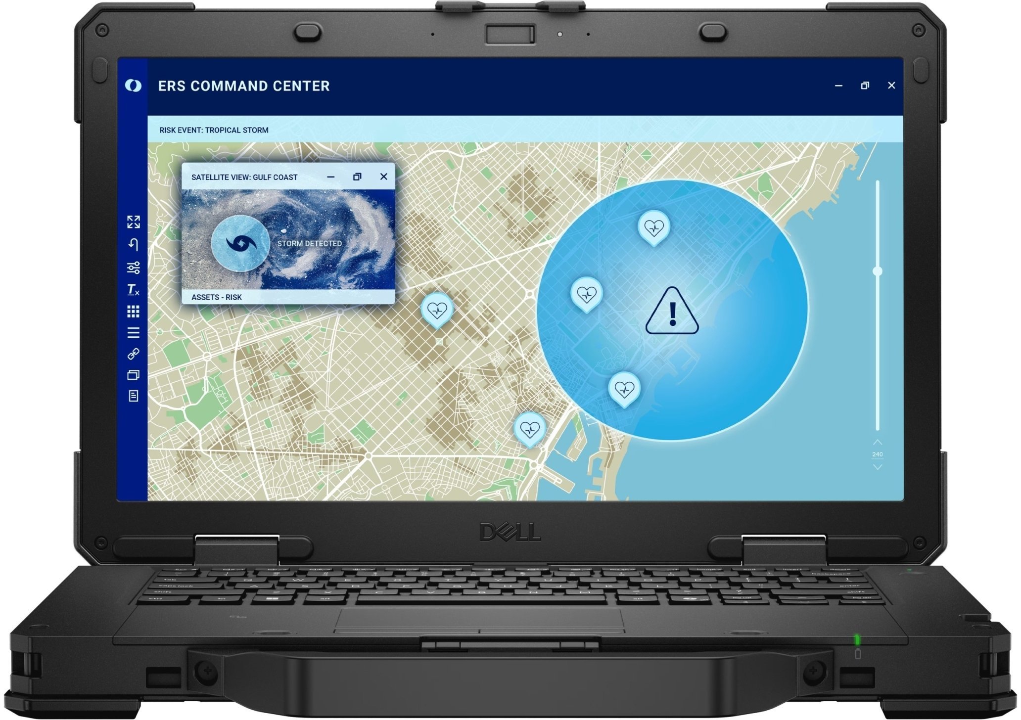 Dell Pro Rugged 14 RB14250 Ultra 7 165U 64GB 1TB SSD 400 nitów 11Prof