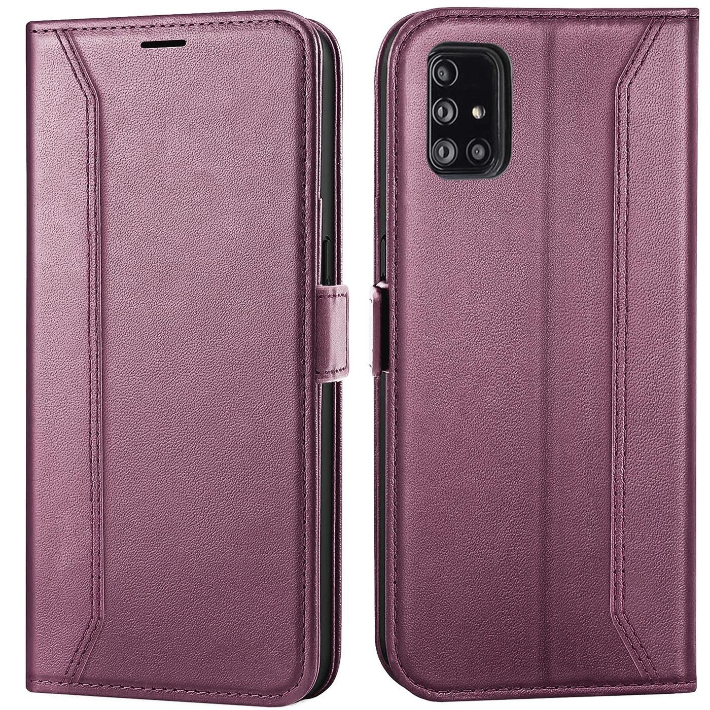 Etui na telefon komórkowy Samsung Galaxy A51 etui z klapką składane etui ochronne, blackberry