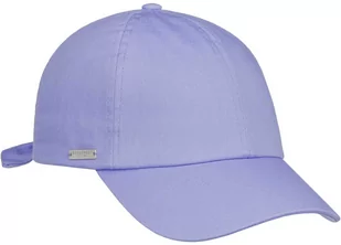 Czapka z Daszkiem Damska Uni Cotton by Seeberger, fioletowy, One Size - Czapki i chusty sportowe męskie - miniaturka - grafika 1