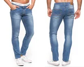Spodnie męskie - SPODNIE MĘSKIE STANLEY JEANS - 412/008 - 108cm L32 - miniaturka - grafika 1