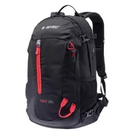 Plecaki - Plecak Hi-tec Trek 92800557975 (kolor Czarny. Czerwony, rozmiar ONE SIZE) - miniaturka - grafika 1