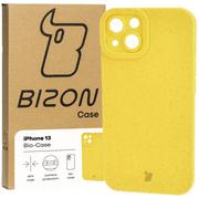 Etui i futerały do telefonów - Etui Bizon Bio Case do Apple iPhone 13, żółte - miniaturka - grafika 1