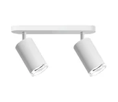 Lampy sufitowe - Łazienkowe oświetlenie punktowe TURYN 2xGU10/10W/230V IP44 białe - miniaturka - grafika 1