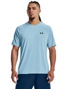 Koszulki sportowe męskie - Under Armour Koszulka sportowa w kolorze błękitnym - miniaturka - grafika 1