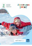 Edukacja przedszkolna - Zdobywam świat. Karty pracy cz.2 zima Poziom 2 - miniaturka - grafika 1