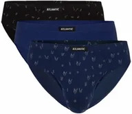Majtki męskie - Slipy męskie Atlantic sport 3MP-100-04 3-pack mix kolorów - miniaturka - grafika 1
