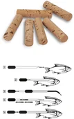 Przynęty - Korkowe wałeczki do martwej rybki Black Cat Cork Sticks - miniaturka - grafika 1