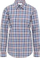 Koszule damskie - Boline Damska koszula bawełniana 80632447, czerwona wielokolorowa, L, czerwony, wielokolorowy., L - miniaturka - grafika 1