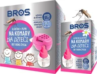 Zwalczanie i odstraszanie szkodników - Bros Zestaw BROS - elektro + 2x płyn na komary dla dzieci od 1 roku życia - 60 nocy - miniaturka - grafika 1