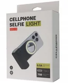 Selfie stick - MAGNETYCZNY UCHWYT DO TELEFONU Z PODŚWIETLENIEM LED SELFIE LIGHT MAGSAFE BBC-9/2.8.7.2 - miniaturka - grafika 1