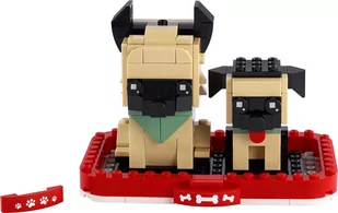 LEGO Brickheadz Owczarek Niemiecki 40440 - Klocki - miniaturka - grafika 1