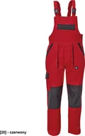 Odzież robocza - CERVA MAX NEO - ogrodniczki - czerwony 60 - miniaturka - grafika 1