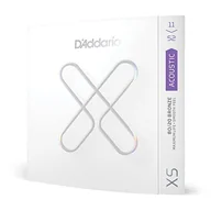 Struny gitarowe  - D'Addario 11-52 niestandardowe światło, XS 80/20 struny do gitary akustycznej powlekane brązem - miniaturka - grafika 1