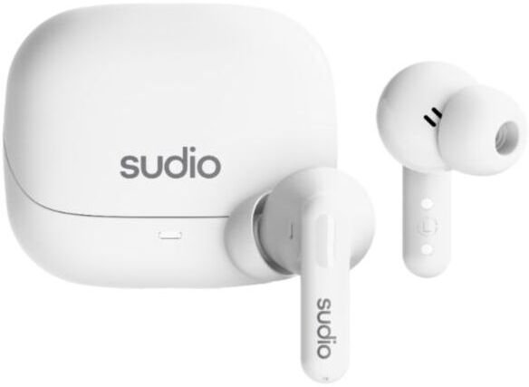 Sudio C8 True Wireless Earbuds, White C8WHT