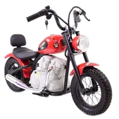 Pojazdy elektryczne dla dzieci - REWELACYJNY MOTOR SPEED 12 PLUS POMPOWANE KOŁA, STALOWA RAMA/A9902 - miniaturka - grafika 1