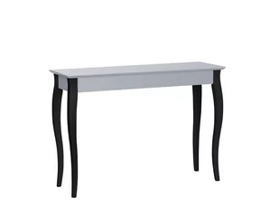 Konsola LILLO 105x35cm Czarne Nogi / Ciemnoszara - Konsole i sekretarzyki - miniaturka - grafika 1