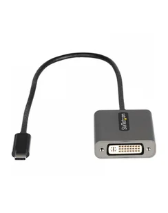 StarTech CDP2DVIEC .com zewnętrzna karta graficzna usb 1920 x 1200 px Czarny, Srebrny CDP2DVIEC - Karty graficzne - miniaturka - grafika 1