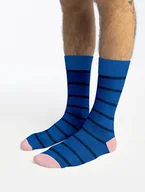 Skarpetki damskie - Skarpetki Blue Stripes - miniaturka - grafika 1