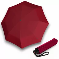 Parasole - Knirps A.050 medium manual joy red - elegancki damski parasol składany - miniaturka - grafika 1