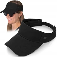 Czapki i chusty sportowe męskie - DASZEK Przeciwsłoneczny na Głowę CZARNY Czapka na Lato Pako Jeans - miniaturka - grafika 1