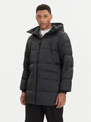 Płaszcze męskie - Marc O'Polo Płaszcz zimowy M29 0960 70154 Czarny Regular Fit - miniaturka - grafika 1