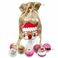 Kosmetyki do kąpieli - Bomb Cosmetics - Gift Set - Zestaw upominkowy - Worek Św. Mikołaja - HO HO SANTA - miniaturka - grafika 1