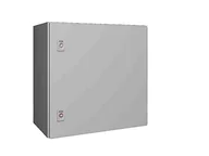 Inne akcesoria elektryczne - Rittal AX Obudowa kompaktowa 500x500x300 mm blacha stalowa z pł. mont. jednodrzwiowa 2 zamki dźwigienkowe 1350.000 1350.000 - miniaturka - grafika 1