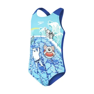Strój pływacki jednoczęściowy dziecięcy Speedo Digital Printed Swimsuit - Stroje kąpielowe - miniaturka - grafika 1