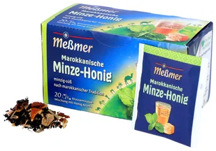 Messmer, herbata ziołowa, marokańska mięta miód, 20 torebek - Herbata - miniaturka - grafika 1