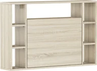 Biurka - Biurko rozkładane wiszące regał Muse dąb sonoma - miniaturka - grafika 1