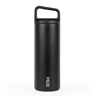 MiiR Butelka termiczna MiiR Wide Mouth Bottle 470 ml Czarna 840150800019 - Butelki termiczne - miniaturka - grafika 1