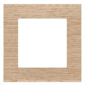 Klawisze i ramki - Kontakt Simon Ramka pojedyncza Nature Simon 55 - dąb jasny - miniaturka - grafika 1