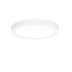 QAZQA Wpuszczany lub natynkowy spot biały 22 cm z diodą LED 3 stopnie od ściemniania do ogrzewania - Trans - Oprawy, klosze i abażury - miniaturka - grafika 1