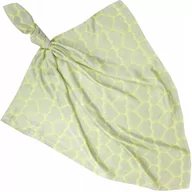 Texpol Pieluszka bambusowa 75x75 SERCA ŻÓŁTY kolorowo tkana 45420