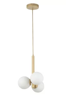 Perla lampa wisząca 3xG9 złota/biała 33605 - Lampy sufitowe - miniaturka - grafika 1
