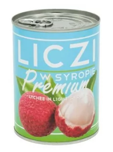 Owoce lychee, liczi w syropie 565g - Asia Foods - Warzywa w marynacie - miniaturka - grafika 1