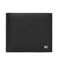 Portfele - Duży Portfel Męski Tommy Hilfiger Th Flag Cc And Coin AM0AM13519 Czarny - miniaturka - grafika 1