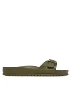 Klapki i japonki męskie - Birkenstock Klapki Madrid EVA 1019025 Khaki - miniaturka - grafika 1