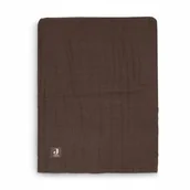 Koce i narzuty dla dzieci - Jollein - Kocyk Muślinowy Cotton 75 X 100 Cm Chestnut - miniaturka - grafika 1