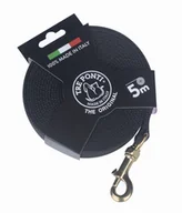 Smycze dla psów - TRE PONTI Smycz treningowa dla psa 5m CZARNA - miniaturka - grafika 1
