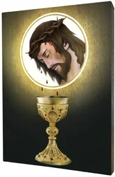 Ikona Przenajświętszej Krwi Chrystusa - Ikony i obrazy sakralne - miniaturka - grafika 1