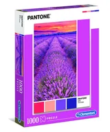 Puzzle - Clementoni Puzzle 1000 elementów Pantone - Vivid Viola - miniaturka - grafika 1