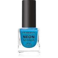 Lakiery do paznokci - Dermacol Neon Mania lakier do paznokci odcień 6 Azure Aqua 5 ml - miniaturka - grafika 1