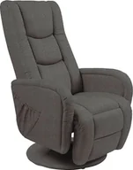 Fotele - Profeos Fotel masujący Litos 2X - popielaty - miniaturka - grafika 1