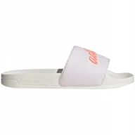 Klapki i japonki damskie - Klapki damskie adidas Adilette Shower biało-różowe GZ5925 38 - miniaturka - grafika 1
